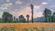 Claude Monet Poppy Field at Giverny oil